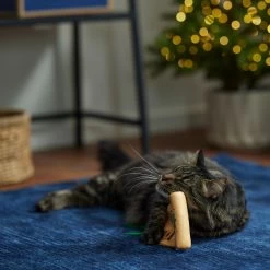 Frisco Holiday Santa's List Plush & Feather Cat Toy With Catnip -Frisco 360895 PT3. AC SS1800 V1661874361