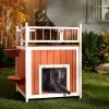 Frisco Outdoor Wooden Cat House With Elevated Balcony Steps 2 Frisco Outdoor Wooden Cat House With Elevated Balcony Steps -Frisco 360998 MAIN. AC SS1800 V1659972528