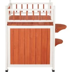 Frisco Outdoor Wooden Cat House With Elevated Balcony Steps 11 Frisco Outdoor Wooden Cat House With Elevated Balcony Steps -Frisco 360998 PT2. AC SS1800 V1657828189