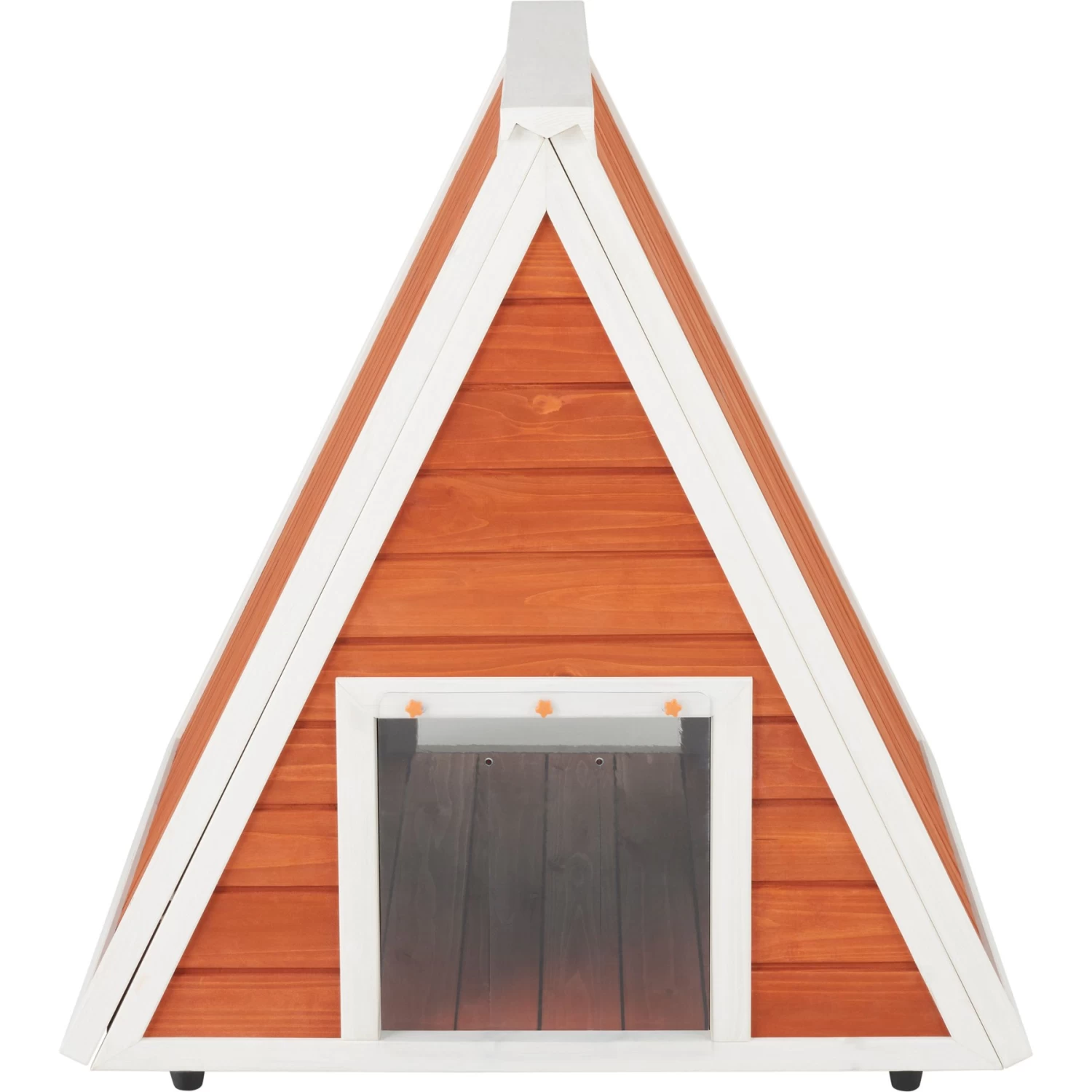 Frisco Outdoor Wooden A-Frame Cat House 5 Frisco Outdoor Wooden A-Frame Cat House - Image 3