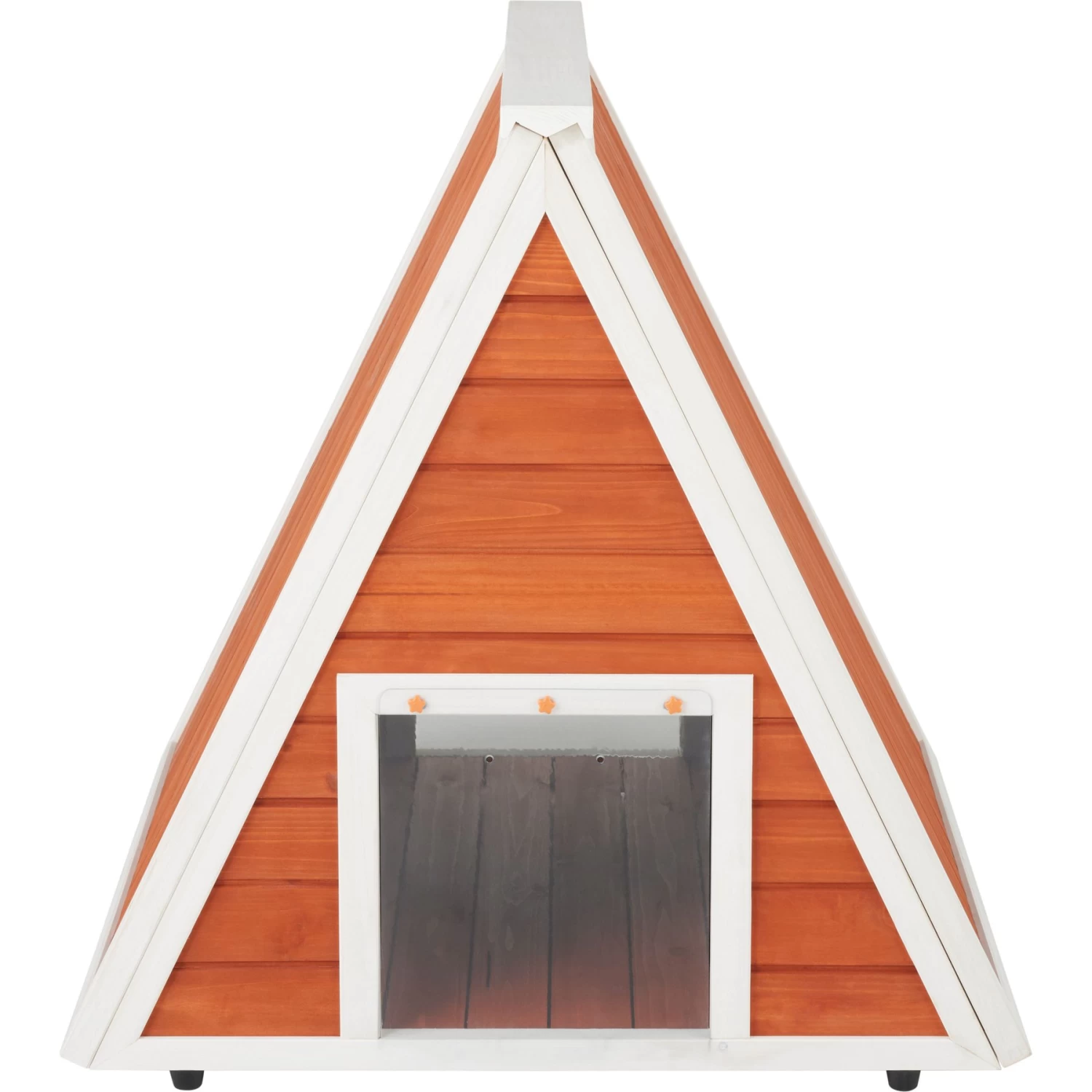 Frisco Outdoor Wooden A-Frame Cat House 7 Frisco Outdoor Wooden A-Frame Cat House - Image 5