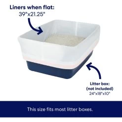 Frisco Litter Box Pan Liners -Frisco 361651 PT1. AC SS1800 V1661864694
