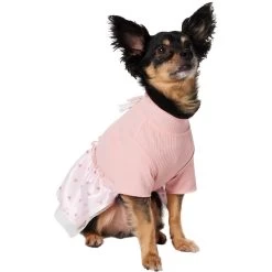 Frisco Tulle Hearts Dog & Cat Dress -Frisco 371070 PT3. AC SS1800 V1700690603