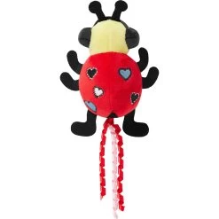 Frisco Valentine Jammin' Ladybug Plush Cat Toy With Catnip -Frisco 371081 PT2. AC SS1800 V1666277317
