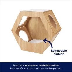 Frisco Hexagon Wall Mounted Cat Wall Shelf 11 Frisco Hexagon Wall Mounted Cat Wall Shelf -Frisco 373445 PT4. AC SS1800 V1675457668