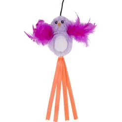 Blue Buffalo Baby Blue Savory Salmon Kitten Treats, 2-oz Bag & Frisco Bird With Feathers Teaser Wand Cat Toy With Catnip -Frisco 501918 PT6. AC SS1800 V1648512106