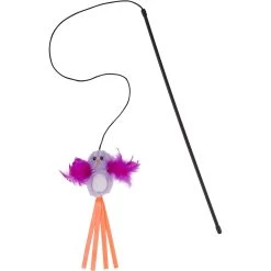 Blue Buffalo Baby Blue Savory Salmon Kitten Treats, 2-oz Bag & Frisco Bird With Feathers Teaser Wand Cat Toy With Catnip -Frisco 501918 PT7. AC SS1800 V1648509708