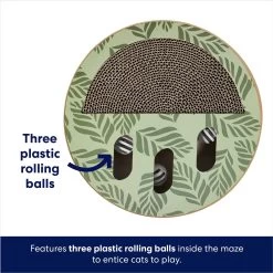 Frisco Interactive Maze & Scratch Cardboard Cat Toy Box With Catnip, Palms 10 Frisco Interactive Maze & Scratch Cardboard Cat Toy Box With Catnip, Palms -Frisco 506130 PT2. AC SS1800 V1671551754