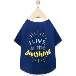 Frisco I Live In The Sunshine Dog & Cat T-Shirt