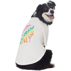 Frisco Good Vibes Only Dog & Cat T-Shirt -Frisco 608518 PT3. AC SS1800 V1676642216