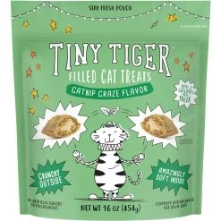 Tiny Tiger Catnip Craze Flavor Filled Cat Treats + 4 Items -Frisco 631022 PT3. AC SS1800 V1662734806