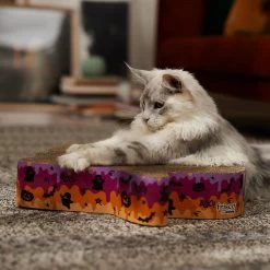 Frisco Halloween Ghost Swirl Scratcher Cat Toy With Catnip 8 Frisco Halloween Ghost Swirl Scratcher Cat Toy With Catnip -Frisco 668230 PT3. AC SS1800 V1689343997