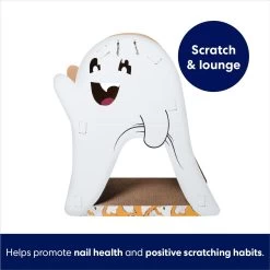 Frisco Halloween Cutie Ghost Cardboard Cat House With Catnip 10 Frisco Halloween Cutie Ghost Cardboard Cat House With Catnip -Frisco 668358 PT2. AC SS1800 V1689351045