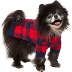 Frisco Fleece Lined Buffalo Plaid Mock Neck Dog & Cat Sweater 13 Frisco Fleece Lined Buffalo Plaid Mock Neck Dog & Cat Sweater -Frisco 718470 PT2. AC SS1800 V1703184630