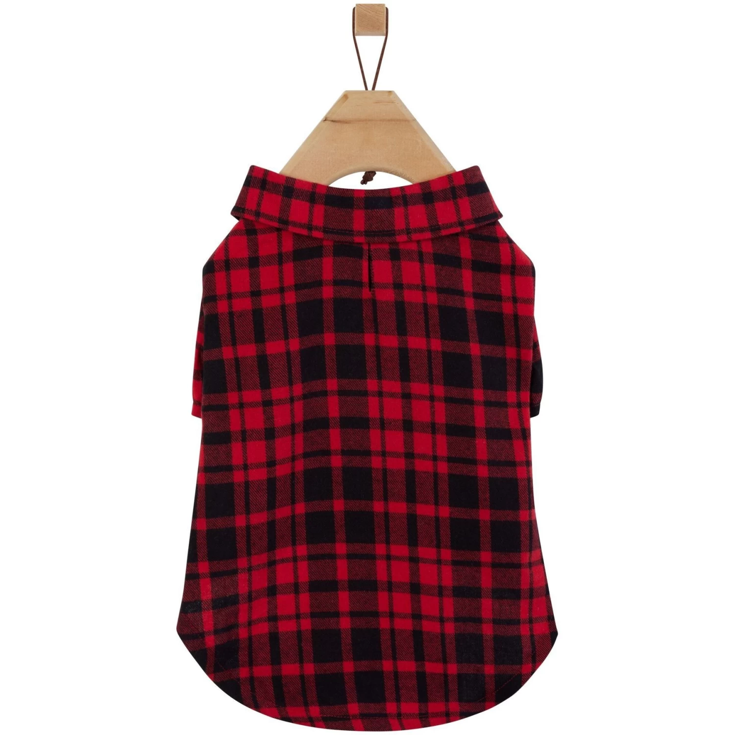 Frisco Red Tartan Plaid Dog & Cat Flannel Shirt 6 Frisco Red Tartan Plaid Dog & Cat Flannel Shirt - Image 4