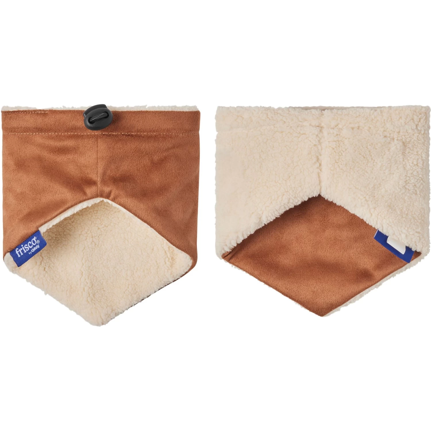 Frisco Reversible Cozy Knit Faux Fur Dog & Cat Pullover Bandana 6 Frisco Reversible Cozy Knit Faux Fur Dog & Cat Pullover Bandana - Image 4