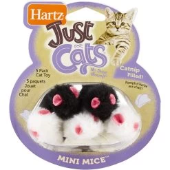 Frisco Natural Catnip & Hartz Just For Cats Mini Mice Cat Toy With Catnip, 5 Count 16 Frisco Natural Catnip & Hartz Just For Cats Mini Mice Cat Toy With Catnip, 5 Count -Frisco 737478 PT5. AC SS1800 V1683212073