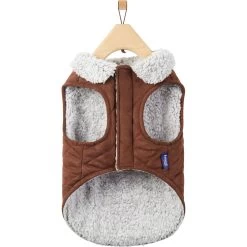 Frisco Medium Weight Quilted Dog & Cat Coat With Cozy Sherpa Lining 15 Frisco Medium Weight Quilted Dog & Cat Coat With Cozy Sherpa Lining -Frisco 744310 PT4. AC SS1800 V1692978555