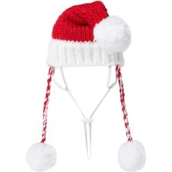 Frisco Chunky Knit Santa Dog & Cat Hat -Frisco 744878 PT3. AC SS1800 V1694802017