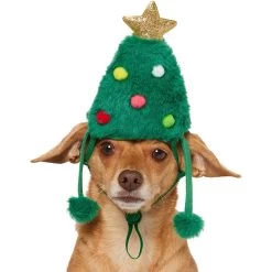 Frisco Christmas Tree Faux Fur Dog & Cat Hat 11 Frisco Christmas Tree Faux Fur Dog & Cat Hat -Frisco 745582 PT2. AC SS1800 V1694801957