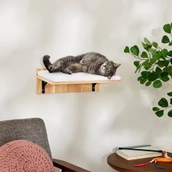 Frisco Cushioned Wall Mounted Cat Wall Shelf & Frisco Cat Silhouette With Bridge Wall Mounted Cat Wall Shelves 12 Frisco Cushioned Wall Mounted Cat Wall Shelf & Frisco Cat Silhouette With Bridge Wall Mounted Cat Wall Shelves -Frisco 785550 PT1. AC SS1800 V1677600278