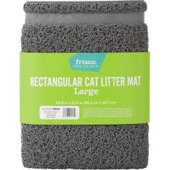 Frisco High Sided Cat Litter Box, Extra Large & Frisco Rectangular Cat Litter Mat -Frisco 933398 PT6. AC SS1800 V1692303977