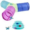 Frisco Foldable Play Tri-Tunnel Cat Toy & Frisco Butterfly Cat Tracks Cat Toy -Frisco 933438 MAIN. AC SS1800 V1692303358