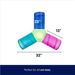 Frisco Foldable Play Tri-Tunnel Cat Toy & Frisco Butterfly Cat Tracks Cat Toy 13 Frisco Foldable Play Tri-Tunnel Cat Toy & Frisco Butterfly Cat Tracks Cat Toy -Frisco 933438 PT2. AC SS1800 V1692304491