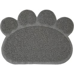 Van Ness Enclosed Cat Litter Pan & Frisco Paw Shaped Cat Litter Mat -Frisco 947414 PT4. AC SS1800 V1693925030