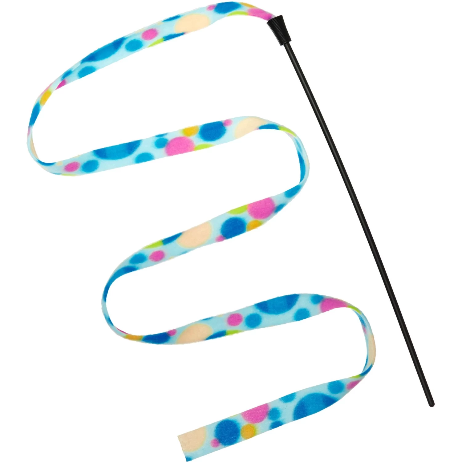 Frisco Fabric Teaser Wand Cat Toy & Frisco Bird With Feathers Teaser Wand Cat Toy With Catnip 3 Frisco Fabric Teaser Wand Cat Toy & Frisco Bird With Feathers Teaser Wand Cat Toy With Catnip - Image 2