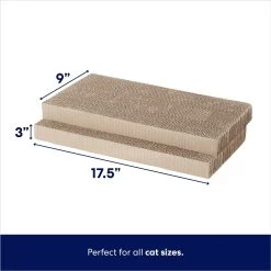 Frisco Double-Wide Cat Scratcher Toy With Catnip & Frisco Double-Wide Cat Scratcher Toy Refill With Catnip, 2 Count 17 Frisco Double-Wide Cat Scratcher Toy With Catnip & Frisco Double-Wide Cat Scratcher Toy Refill With Catnip, 2 Count -Frisco 962110 PT6. AC SS1800 V1694782923