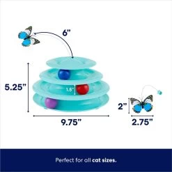 Frisco Butterfly Cat Tracks Cat Toy & Frisco Bee & Leaf Cat Tracks Cat Toy With Catnip -Frisco 971574 PT3. AC SS1800 V1696339168