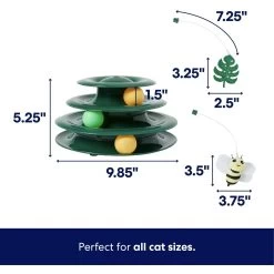 Frisco Butterfly Cat Tracks Cat Toy & Frisco Bee & Leaf Cat Tracks Cat Toy With Catnip -Frisco 971574 PT6. AC SS1800 V1696339168